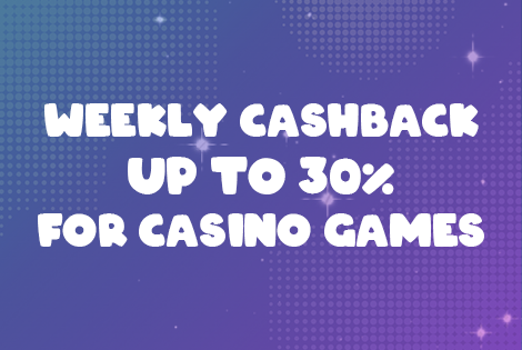 Weekly cashback of up to 30 on casino1win games is available for players from Bangladesh